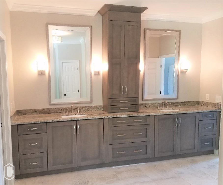 Master bathroom vanity 1